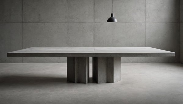 Table béton ciré : un design unique pour chaque espace